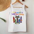 Its A Good Day To Teach Tiny Humans Pre K Teacher Funny Cat Women Tank Top Funny Gifts