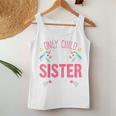 Kids Promoted To Big Sister Est 2024 Unicorn Toddler Girls For Sister Women Tank Top Unique Gifts