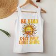Be Kind And Let Your Light Shine Inspirational Women Girls Be Kind Women Tank Top Unique Gifts
