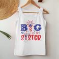This Little Is Going To Be Big Sister 4Th July Big Sister For Sister Women Tank Top Unique Gifts