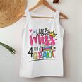 Little Miss Fourth Grade Back To School 4Th Grader Women Tank Top Unique Gifts