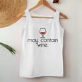 May Contain Wine Christmas Drinking Red Wines Meme Women Tank Top Unique Gifts