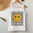 Mental Health Therapist Retro Groovy Mental Health Therapy Women Tank Top Unique Gifts