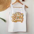 Retro Groovy Daddy Family Birthday 60S 70S Hippie Costume Women Tank Top Unique Gifts