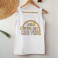 Retro Positive Quotes High Fives And Good Vibes Women Men Women Tank Top Weekend Graphic Unique Gifts
