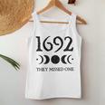 Retro Salem 1692 They Missed One Moon Crescent Women Tank Top Unique Gifts