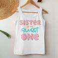 Sister Of Sweet One 1St First Birthday Matching Family Donut Women Tank Top Unique Gifts