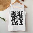 In My Soccer Mom Era Groovy Retro Soccer Mom Life Women Tank Top Unique Gifts