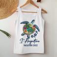 St Augustine Sea Turtle Florida Family Vacation 2022 Women Tank Top Unique Gifts