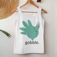 Turkey Gobble Glove Thanksgivin Nurse Medical Thankful Nurse Women Tank Top Funny Gifts