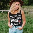 This Analytics Manager Needs Wine Women Tank Top Gifts for Her