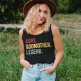 Aunt Godmother Legend Retro Vintage Funny Auntie Mothers Day Women Tank Top Gifts for Her