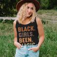 Black Girls Been Magic Melanin African American History  Women Tank Top Basic Casual Daily Weekend Graphic Gifts for Her