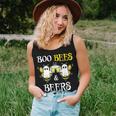 Boo Bees & Beers Couples Halloween Costume Women Tank Top Gifts for Her