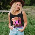 Breast Cancer Awareness Month Pink Fist Raise Fight Women Tank Top Gifts for Her