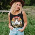 California Spangled Cat Mom Retro Cats Heartbeat Women Tank Top Gifts for Her