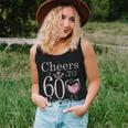 Cheers To 60 Years 1962 60Th Birthday For Women Tank Top Gifts for Her