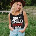 Only Child Expiring 2024 For New Big Brother Or Sister For Sister Women Tank Top Gifts for Her