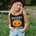 Cutest Pumpkin In The Patch Halloween Costume Toddlers Girls Women Tank Top Gifts for Her