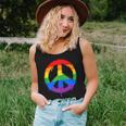 Denver Colorado Lgbtq Gay Pride Lgbt Rainbow Groovy Women Tank Top Gifts for Her