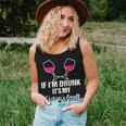 If Im Drunk Its My Sisters Fault Beer Wine Beer Women Tank Top Gifts for Her