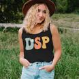 Dsp Direct Support Staff Week Groovy Appreciation Day Women Tank Top Gifts for Her
