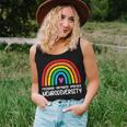Embrace Neurodiversity Rainbow Autism Awareness Women Tank Top Gifts for Her