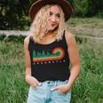 Evergreen Vintage Stripes Arkabutla Mississippi Women Tank Top Gifts for Her