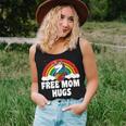 Free Mom Hugs Gay Pride Parade Rainbow Flag Unicorn Women Tank Top Gifts for Her