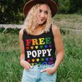 Free Poppy Hugs Rainbow Heart Lgbt Pride Month Women Tank Top Gifts for Her