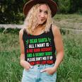 Christmas For Adult Dear Santa Women Tank Top Gifts for Her