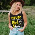 Never Underestimate A Girl With A French Horn Women Tank Top Gifts for Her