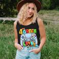 Game On 4Th Grade Back To School 4Th Grade Level Unlocked Women Tank Top Gifts for Her