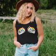 Gay Les Pride Rainbow Boobs Skeleton Hand Lgbt Gay Women Tank Top Gifts for Her