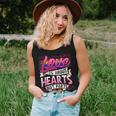 Gay Pride Lgbt Rainbow Love Is About Hearts Not Parts Women Tank Top Gifts for Her