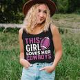 This Girl Loves Her Cowboys Women Tank Top Gifts for Her