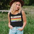 Glasgow Scotland United Kingdom Rainbow Gay Pride Merch Women Tank Top Gifts for Her
