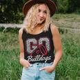 Go Cheer Bulldogs Sports Name Boy Girl Women Tank Top Gifts for Her