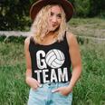 Go Team Volleyball Player Team Coach Mom Dad Family Women Tank Top Gifts for Her