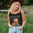 Goldendoodle Christmas Ugly Sweater Dog Lover Xmas Women Tank Top Gifts for Her