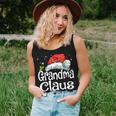 Grandma Claus Christmas Lights Family Matching Pajama Women Tank Top Gifts for Her