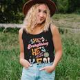 Groovy Retro Shes Everything Hes Just-Ken Funny Saying Women Tank Top Weekend Graphic Gifts for Her