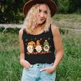Happy Thanksgiving Fall Gnomes Pumpkin Spice Turkey Hippie Women Tank Top Gifts for Her