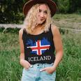 Iceland Flag Map Icelander Pride Men Women Kids Women Tank Top Gifts for Her