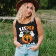 Keeper Of The Gender Reveal Baby Fall Halloween Thanksgiving Women Tank Top Gifts for Her