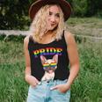 Lgbt French Bulldog Dog Gay Pride Rainbow Cute Lgbtq Women Tank Top Gifts for Her