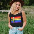 Lgbtq Rainbow Flag Of Sweden Swedish Gay Pride Women Tank Top Gifts for Her
