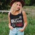 I Lift Because My Wife Is Hot Fitness Workout Gym Women Tank Top Gifts for Her