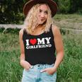 I Love My Girlfriend I Heart My Girlfriend Women Tank Top Gifts for Her