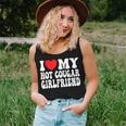I Love My Hot Cougar Girlfriend I Heart My Cougar Girlfriend Women Tank Top Gifts for Her